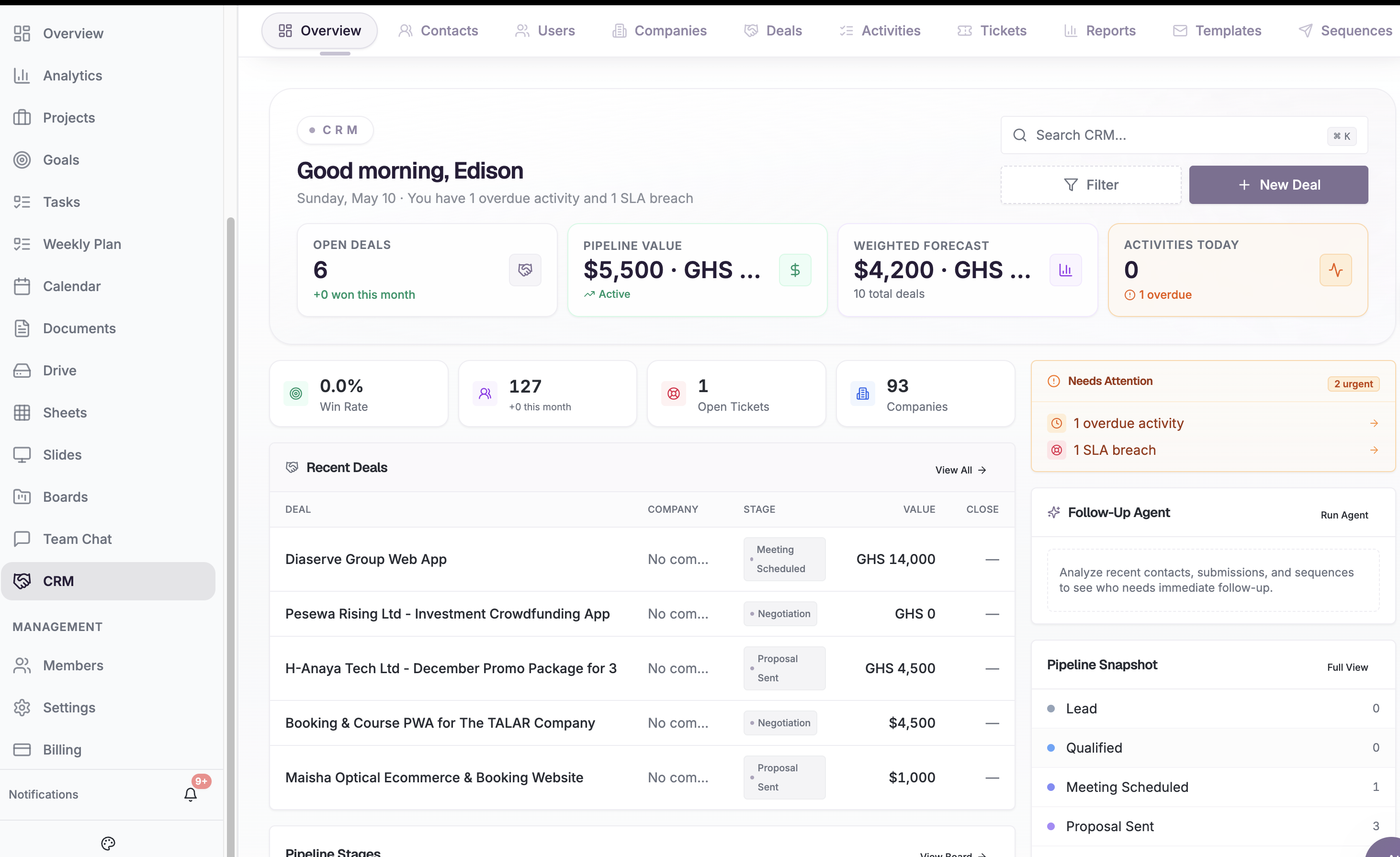 Stride CRM