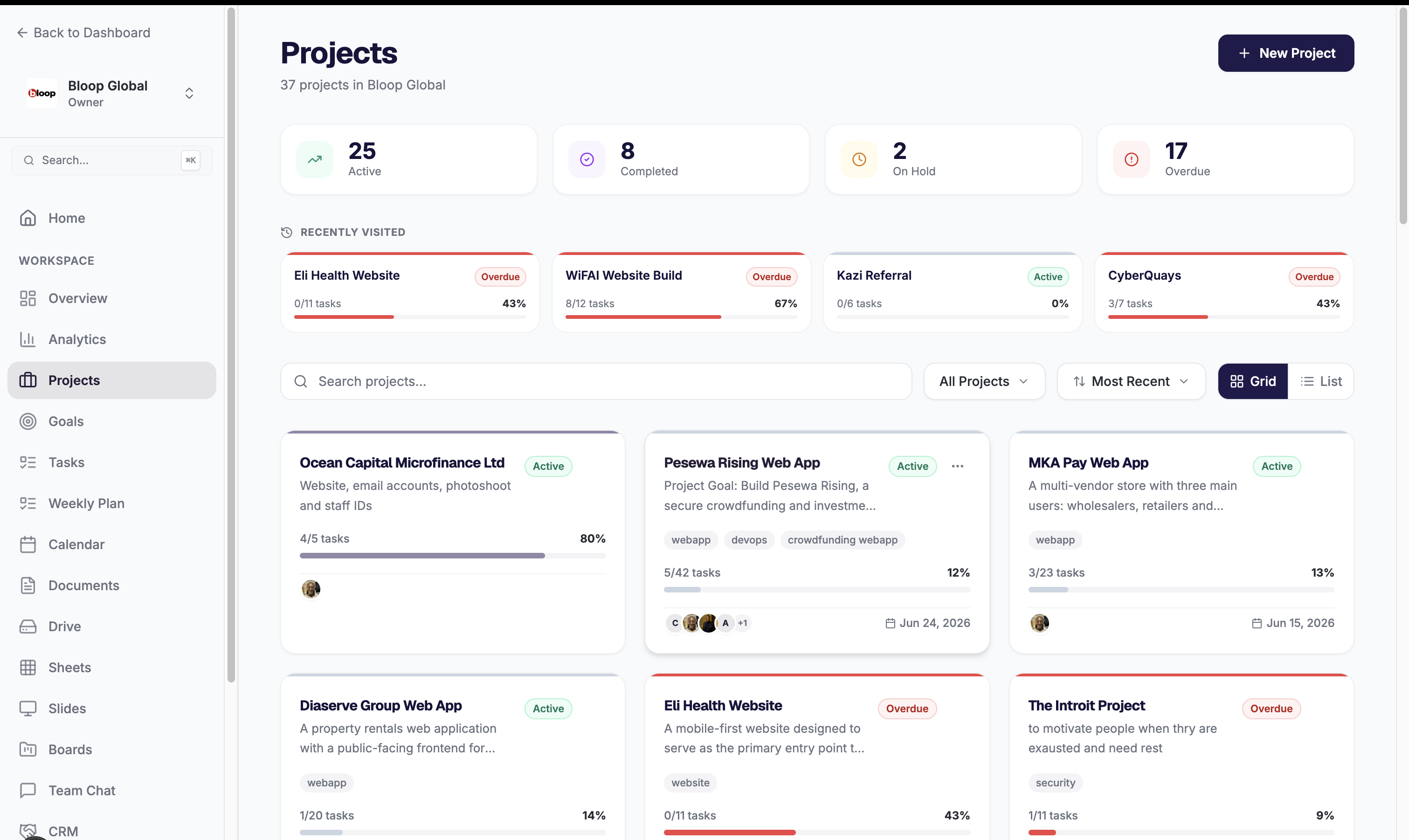 Stride Projects